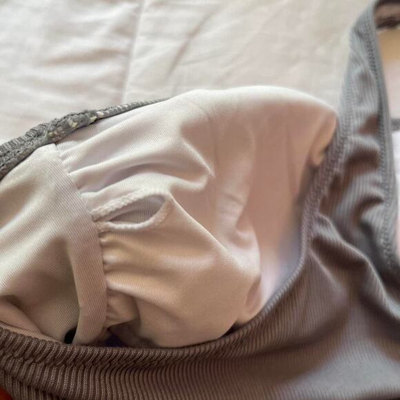 Blue One Piece Swimsuit with cutouts- Size Small - Picture 4 of 5